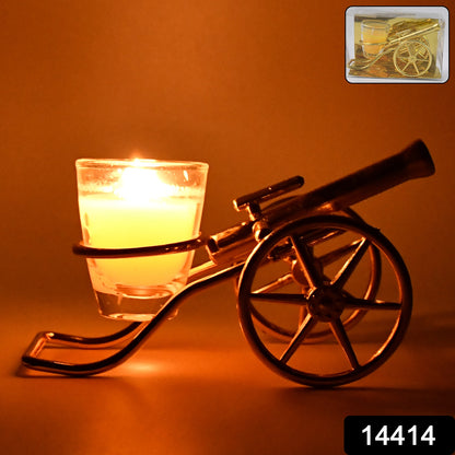 Top Cannon Tealight Holder  Candle Holder (1 Pc)