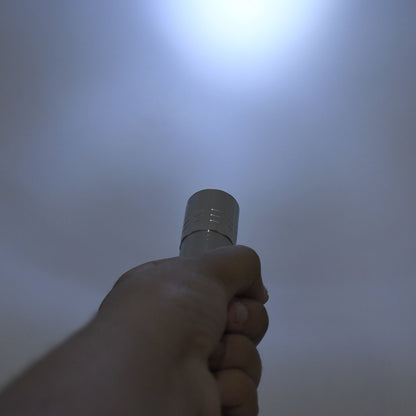 Portable Mini Torch  Flashlight 9 Led Powerful High Lumens Pen Light Easy To Carry Portable Pocket Compact Torch For Emergency 3 Battery Operated (Battery Not Included  1 Pc)