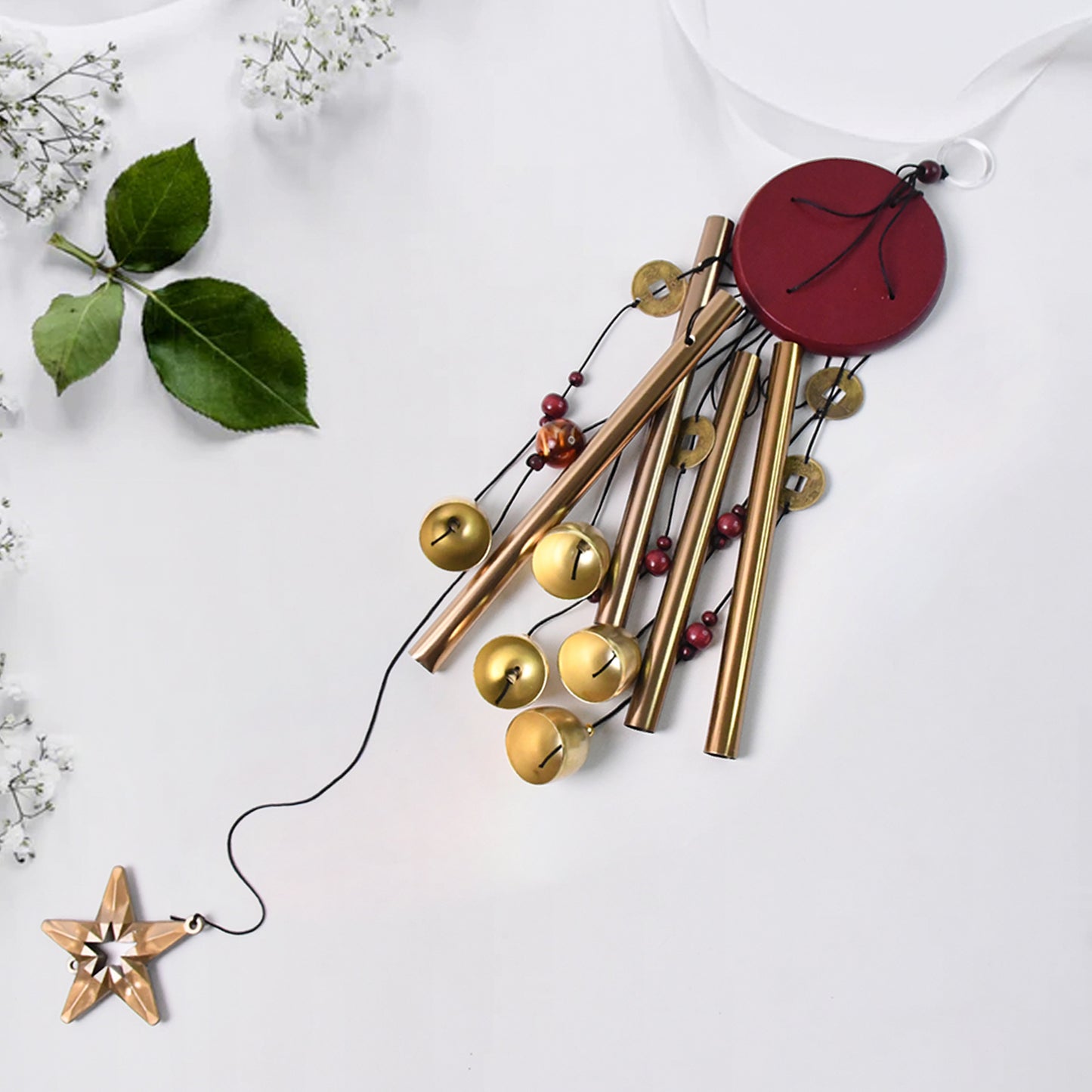 Wind Chimes Outdoor Hanging Dragonfly Wind Chime For Outside (1 Pc)