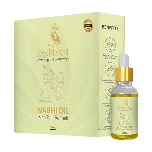 Ved Sanjeevani Nabhi Oil For Joint Pain Relief (30ml  1 Pc)