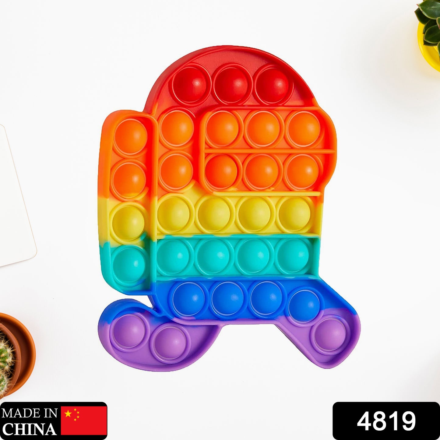 4819 Among Us Running Fidget Toy Used By Kids Childrens And Even Adults For Playing And Entertaining Purposes Etc.