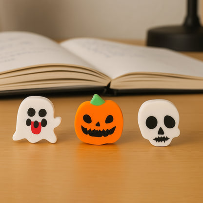 Cartoon Shape Eraser Rubber (50 Pc  Mix Colour  Design)