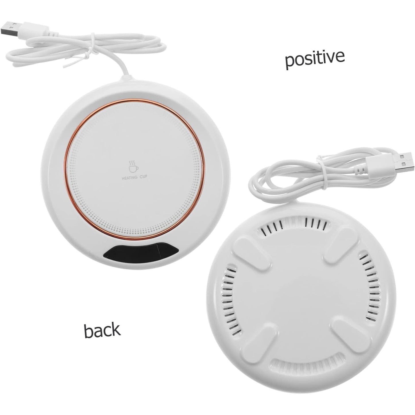 5576 Usb Warm Coaster Heated Coffee Mug Portable Office Desk Portable Cup Heater Coffee Mug Warmer Electric Cup Warmer (1 Pc)