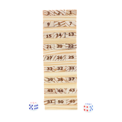 Tumbling Tower Wooden Blocks Game - (Set)