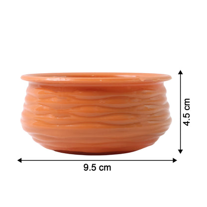 Classic Terracotta-style Handi Bowl (1 Pc)