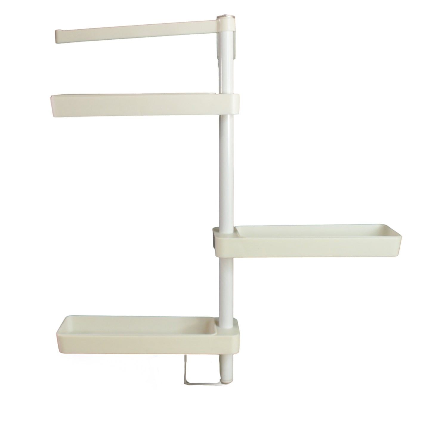 Kitchen Organization Rotating Shelf Storage Racks Multipurpose Adjustable (1 Set)