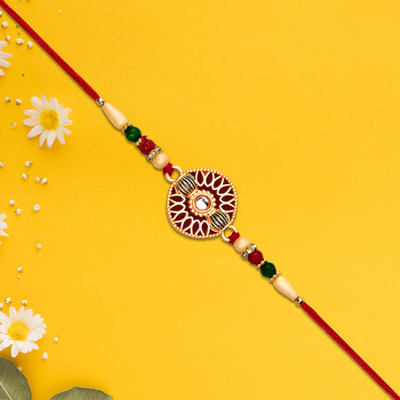 Elegant Circular Designer Rakhi