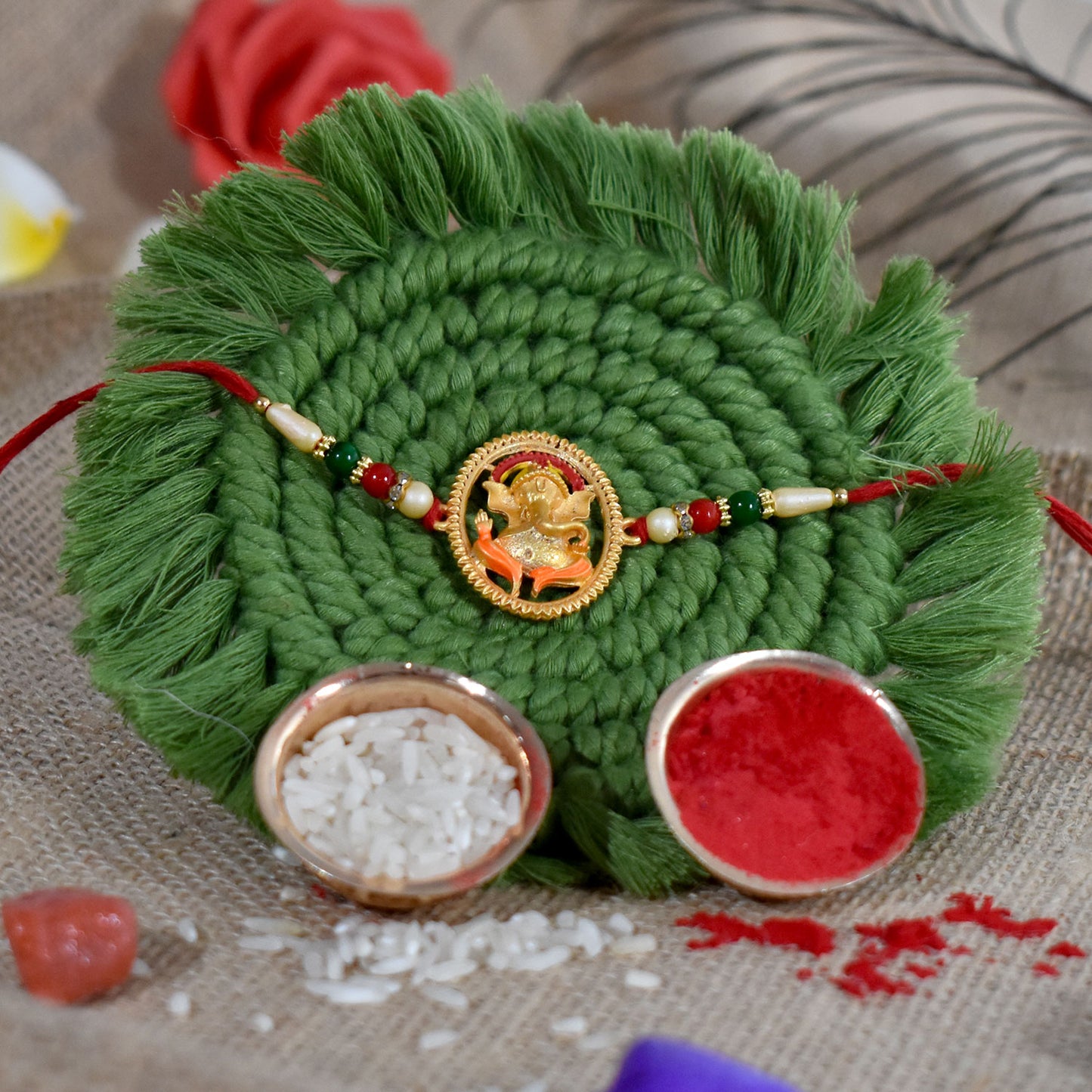 Ganesha Designer Rakhi
