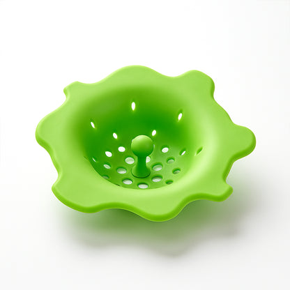 Flexible Silicone Sink Strainer  Drain Hair Catcher