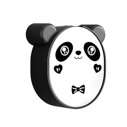 Plastic Cute Panda Soap Box  Wall Mounted Flip-top Drain Soap Case (1 Pc)
