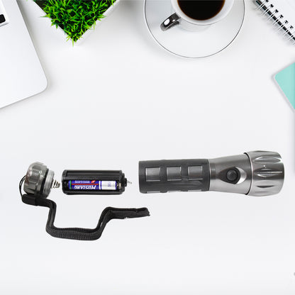 Aluminium Ledxenon Rubber Grip Handtourch (31.5v Aaa Batteries  Not Included)