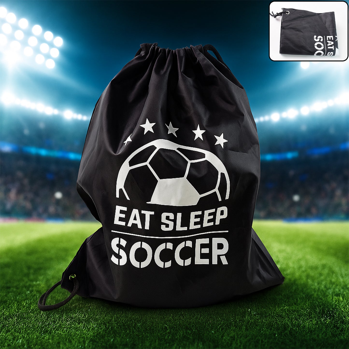 7603 Sport Bag Drawstring Backpack Sports Water Resistant String Bag Sport Gym Sack Pack For Women Men Large