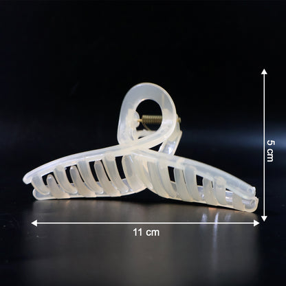 Big Plastic Hair Claw Clips Strong Clips (1 Pc  Mix Color) Hair Accessories