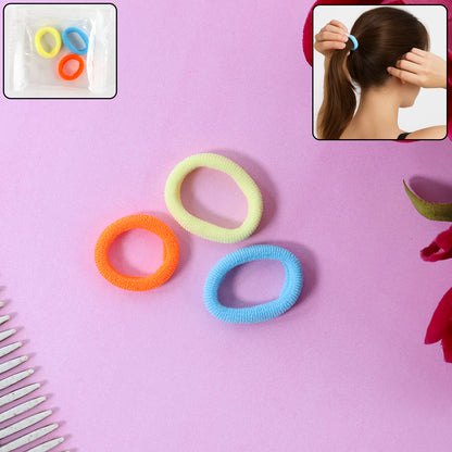 Seamless Soft Hair Elastics - (3 Pc  Set)
