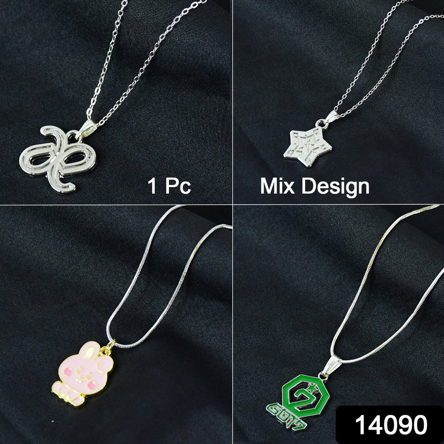 Pendant Necklace  Single Piece (Random Mix Design)