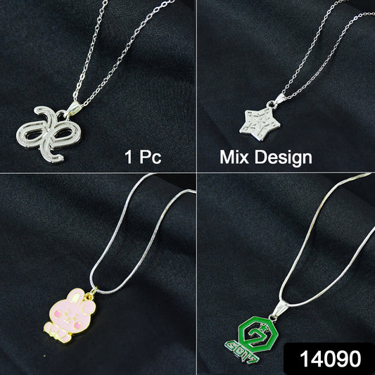 Pendant Necklace  Single Piece (Random Mix Design)