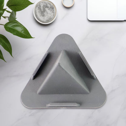 Pyramid Grey Mobile Stand With 3 Different Inclined Angles