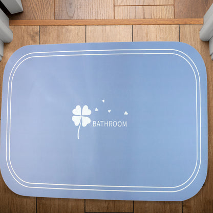 Anti-slip Bathroom Floor Mat - 80  50 Cm (1 Pc)
